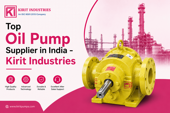 Kirit Industries oil pump supplier in India